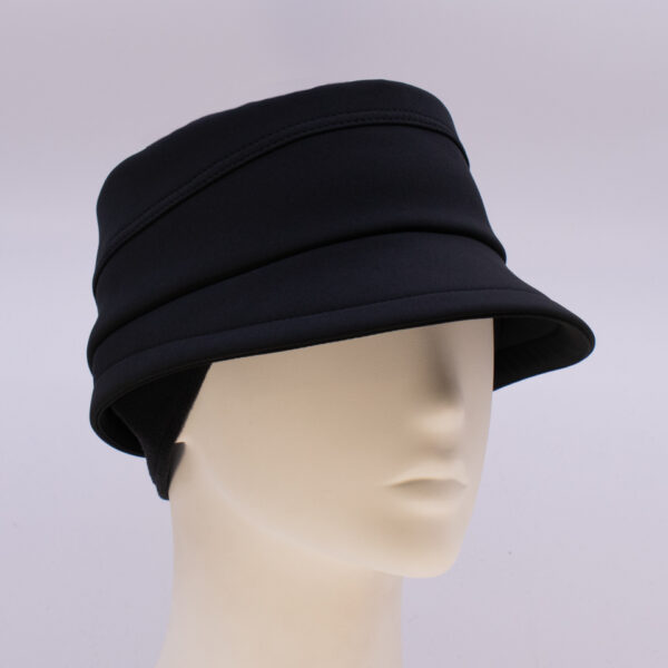 Cloudburst: Private Cap (Mens) - Black (Side View 2) (Ear Cuff)