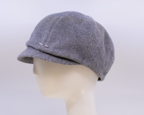 Mohair: Dyllan - Grey (Side View)