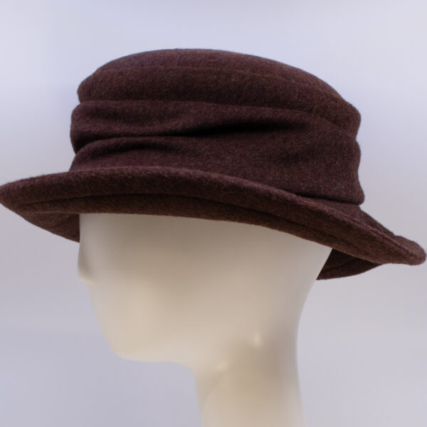 Mohair: Claudia - Mahogany (Side View)