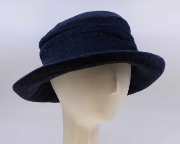 Mohair: Claudia - Navy (Side View 2)