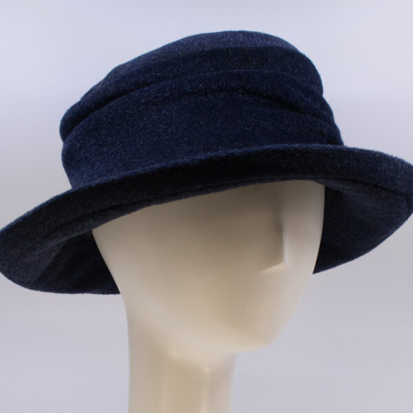 Mohair: Claudia - Navy (Side View 2)