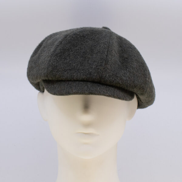 Mohair: Peaky Cap (Mens) - Loden