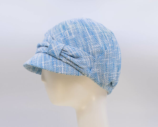 Indigo: Paperboy - Sky Tweed (Side View)