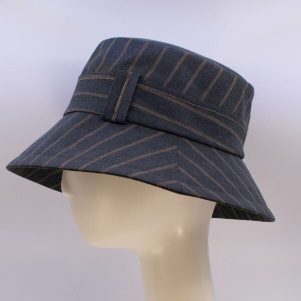 Natural History: Felice - Denim Stripe (Side View)