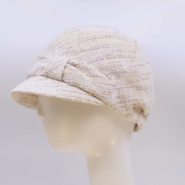 Rose Garden: Paperboy - Buttercup Tweed (Side View)