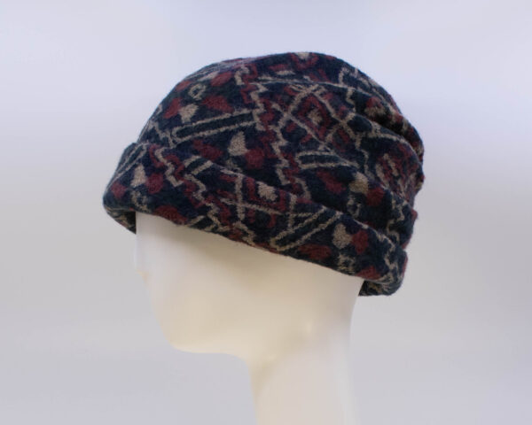 Boiled Wool: Remi - Print (Side View)