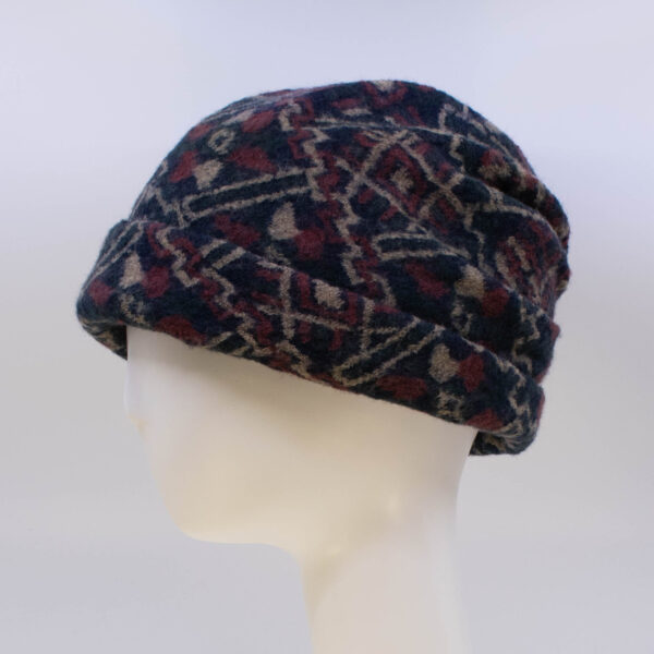 Boiled Wool: Remi - Print (Side View)