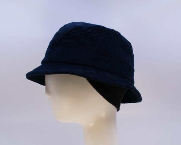 Corduroy: Aubrey - Navy (Side View Ear Cuff)