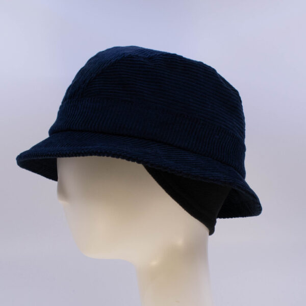 Corduroy: Aubrey - Navy (Side View Ear Cuff)