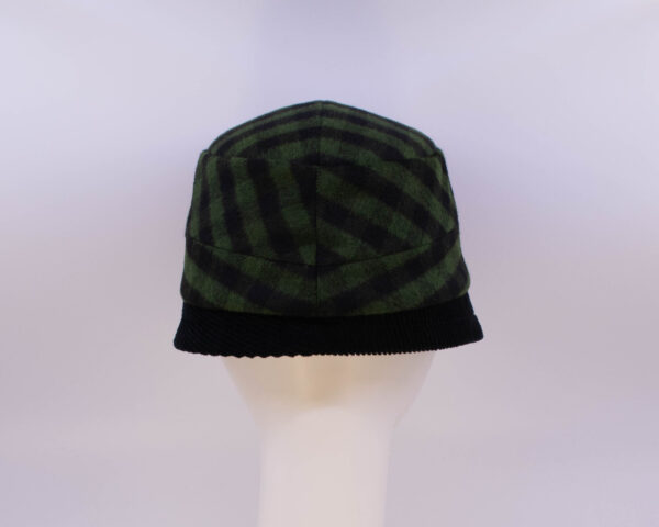 Hunter Check: Private Cap - Check (Back View)