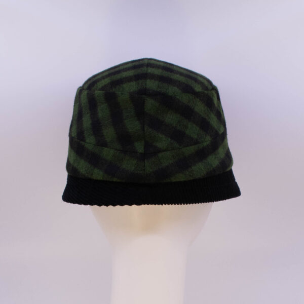 Hunter Check: Private Cap - Check (Back View)