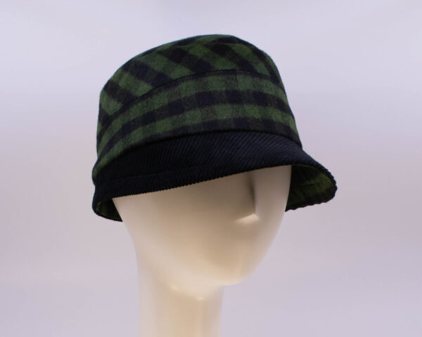 Hunter Check: Private Cap - Check (Side View 2)