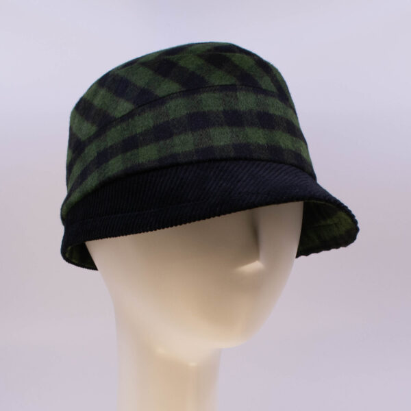 Hunter Check: Private Cap - Check (Side View 2)