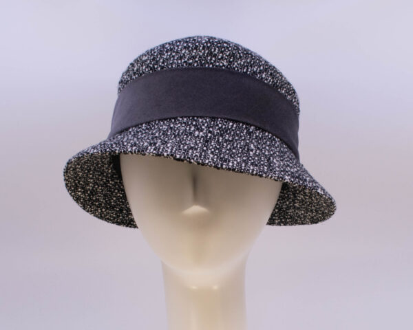 Tweeds: Kaitlin (Velvet) - Black/Grey