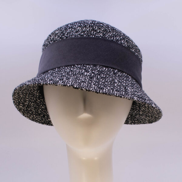 Tweeds: Kaitlin (Velvet) - Black/Grey