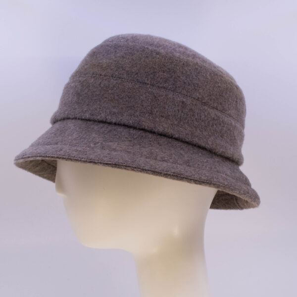 Mohair: Finley - Oatmeal (Side View)