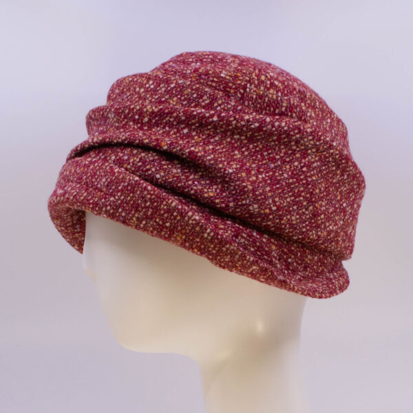 Tweeds: Jeanette - Strawberry (Side View)