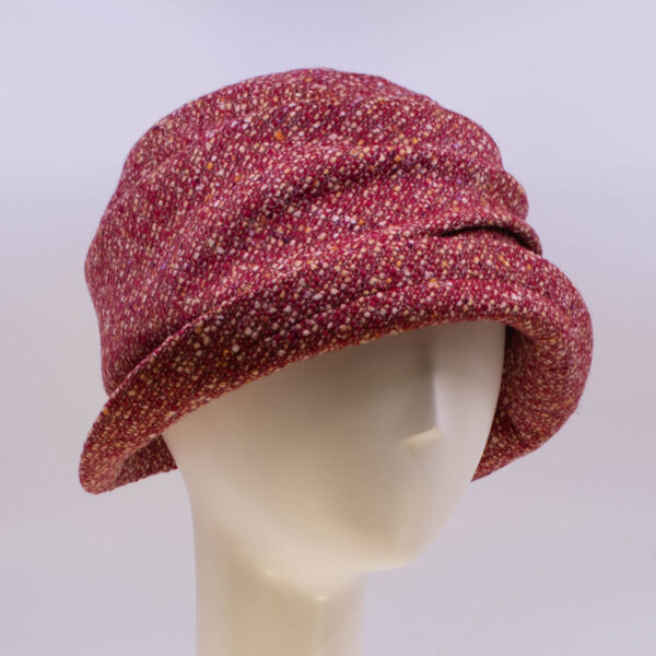 Tweeds: Jeanette - Strawberry (Side View 2)