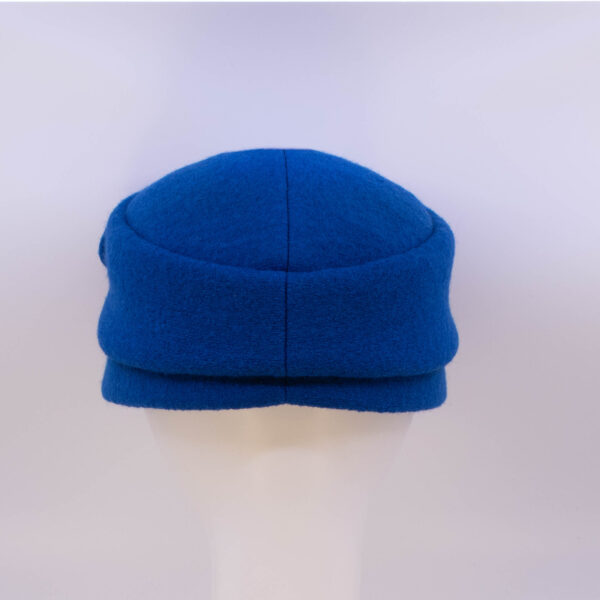 Boiled Wool: Mao Now - Cobalt (Back View)