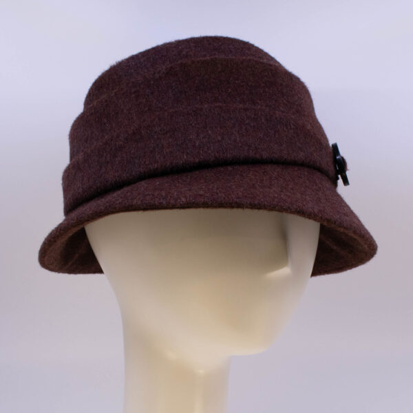 Mohair: Freda - Mahogany (Side View 2)