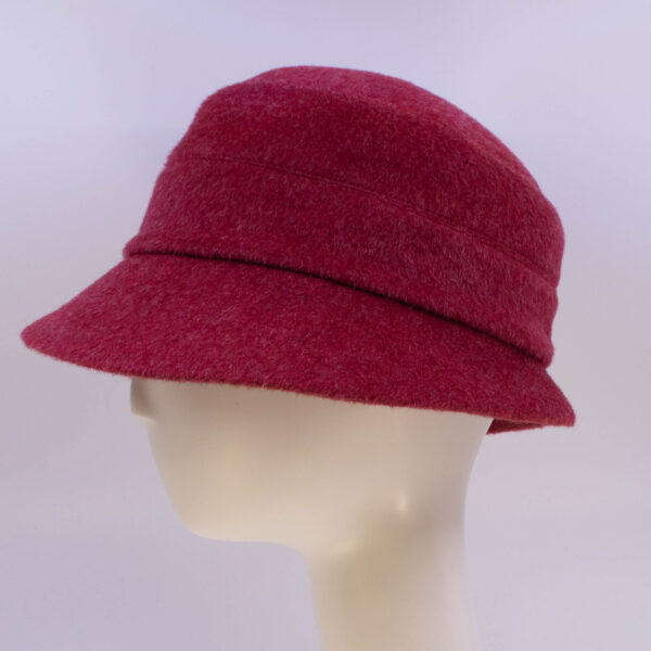 Mohair: Kaitlin - Red (Side View)