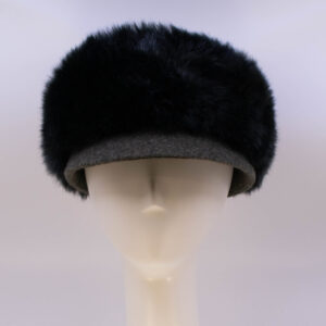 Mohair: Trapper Jane (Oso) - Loden/Oso (Faux Fur)