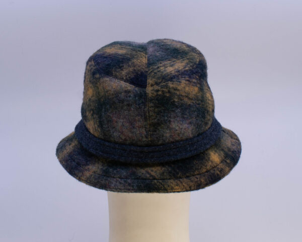 Maritime Mist: Marlo (Mens) - Plaid (Back View)