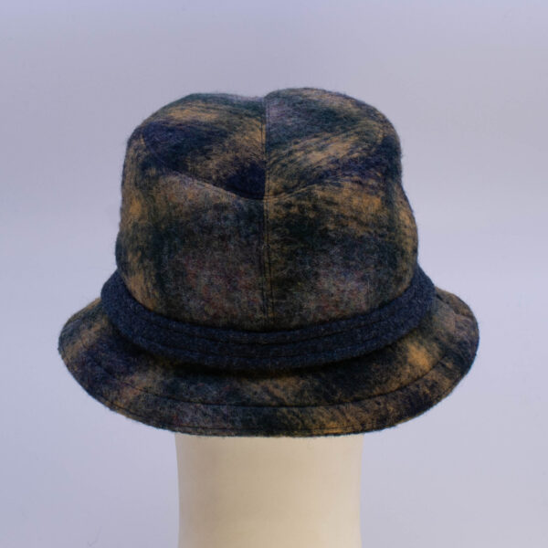 Maritime Mist: Marlo (Mens) - Plaid (Back View)