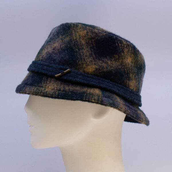 Maritime Mist: Marlo (Mens) - Plaid (Side View)