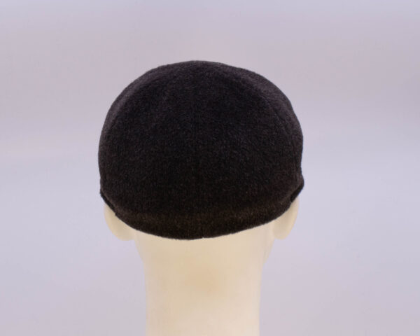 Mohair: Ball Cap (Mens) - Brown/Tan Herringbone (Back View)