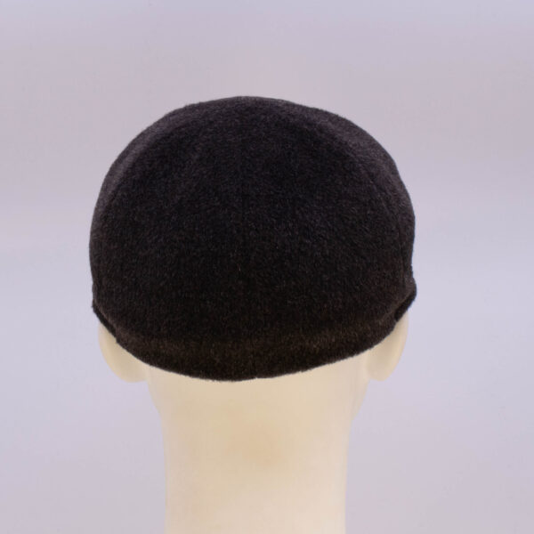 Mohair: Ball Cap (Mens) - Brown/Tan Herringbone (Back View)