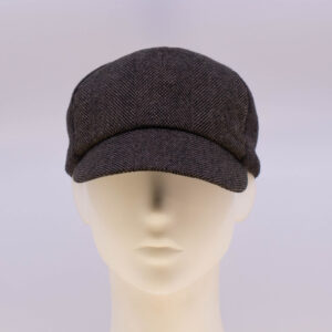 Mohair: Ball Cap (Mens) - Brown/Tan Herringbone