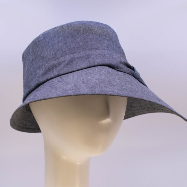 Chambray: Grace - Grey (Side View 2)