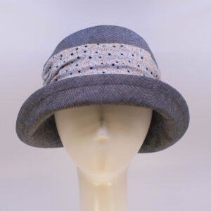 Chambray: Jeanette - Grey/Daisy