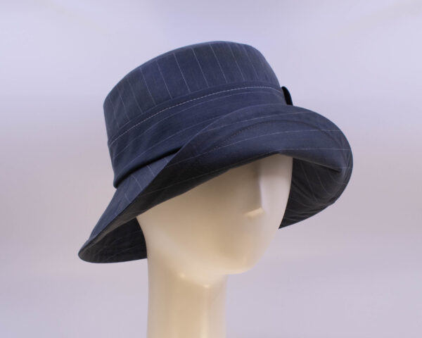 Terracotta Blues: Felice - Navy (View 2) (Side View 2)