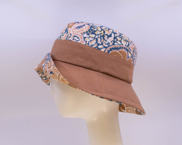 Terracotta Blues: Felice - Print/Terracotta (View 2) (Side View)