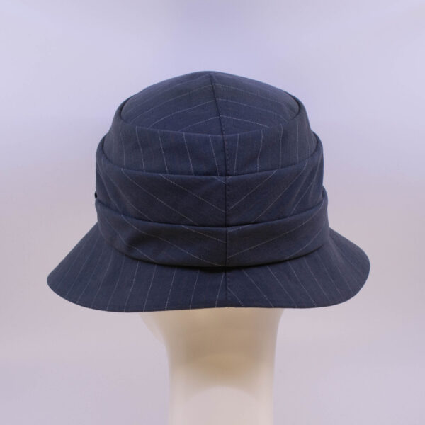 Terracotta Blues: Freda - Navy (Back View)