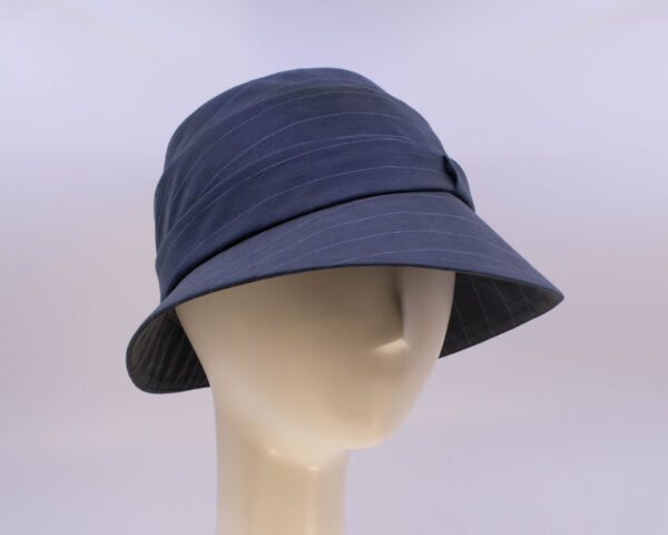 Terracotta Blues: Freda - Navy (Side View 2)