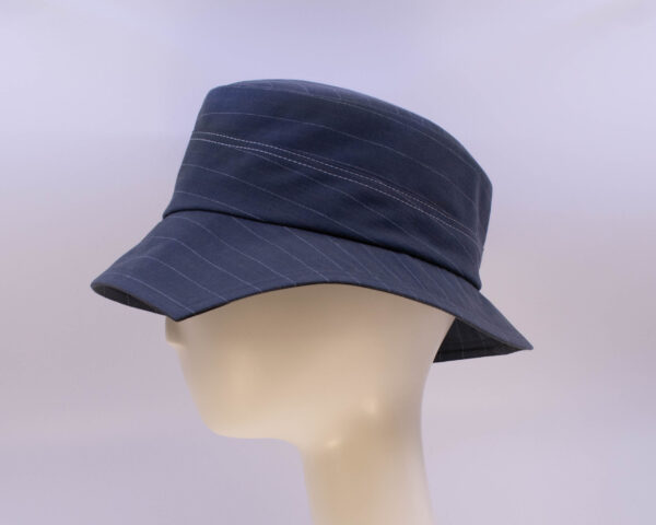 Terracotta Blues: Grace - Navy (Side View)