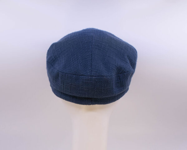 Terracotta Blues: Penny - Navy Burlap (Back View)