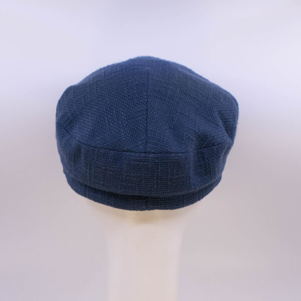 Terracotta Blues: Penny - Navy Burlap (Back View)