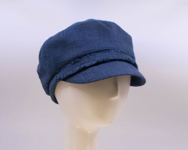 Terracotta Blues: Penny - Navy Burlap (Side View 2)