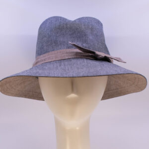 Chambray: Alexandra - Grey/Sepia