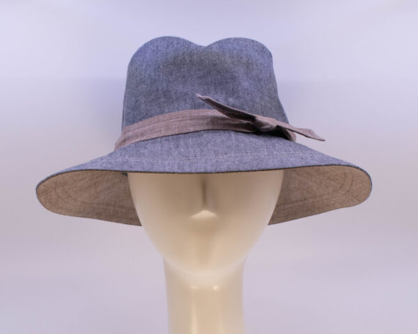 Chambray: Alexandra - Grey/Sepia