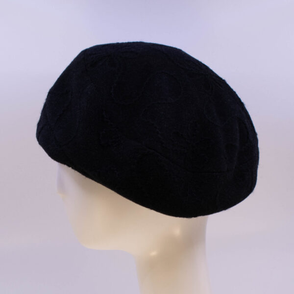 Fall Infusion: Coco - Black Embroidered (Side View)