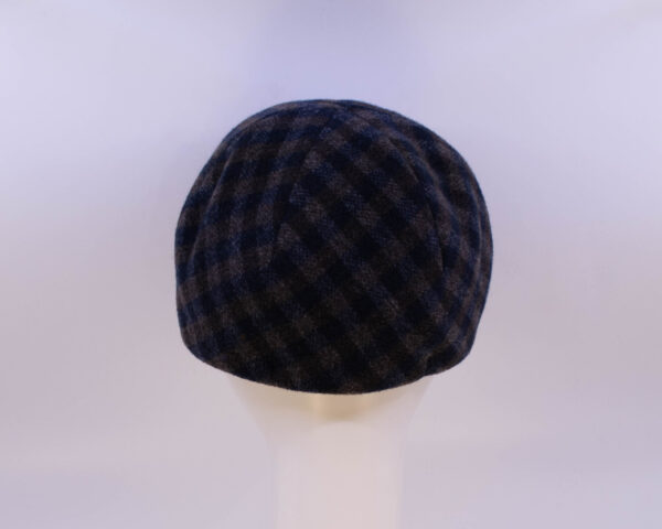 Fall Infusion: Dyllan - Navy Check (Back View)