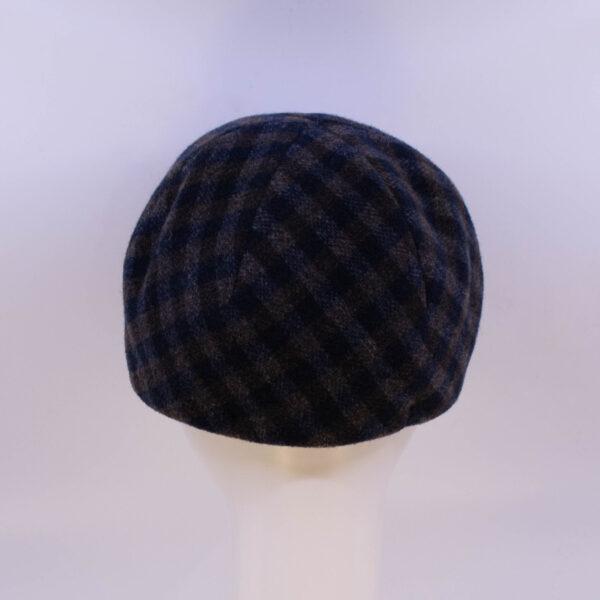 Fall Infusion: Dyllan - Navy Check (Back View)