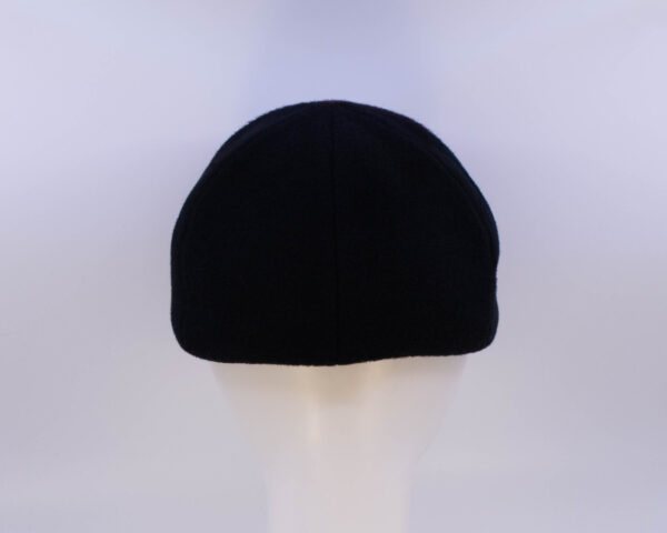 Mohair: Ball Cap - Burgundy/Black (Back View)