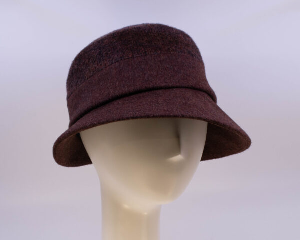 Mohair: Kaitlin (2 Tone) - Mahogany (Side View 2)