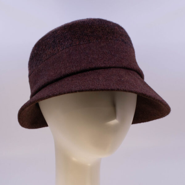 Mohair: Kaitlin (2 Tone) - Mahogany (Side View 2)